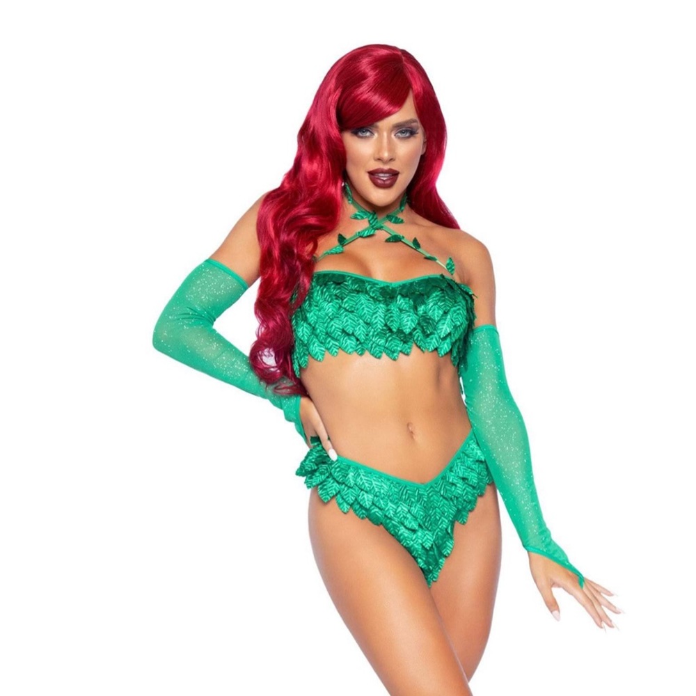 HALLOWEEN Poison ivy costume EXTRA SMALL Never worn. Super cute